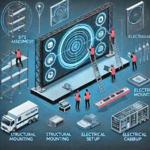 LED-screen-installation-process-of-LED-screen-installation-including-site-assessment-structural-mounting-electrical-setup-and-calibration