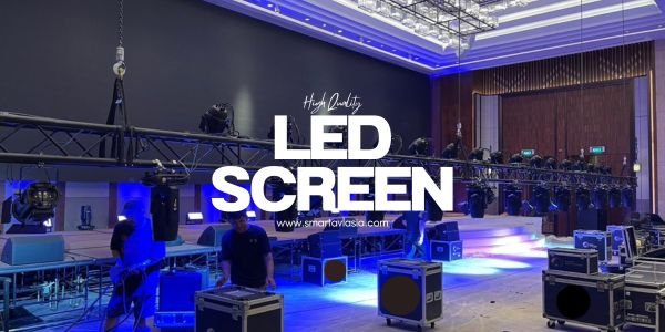 LED screen rental in Bangkok, Thailand, providing crystal-clear visuals for a corporate seminar