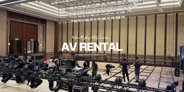 Professional audio visual rental services for events in Thailand