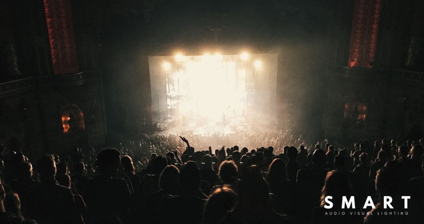 dvanced stage design and setup for music festival in Bangkok